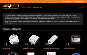 Art4Light storefront screenshot